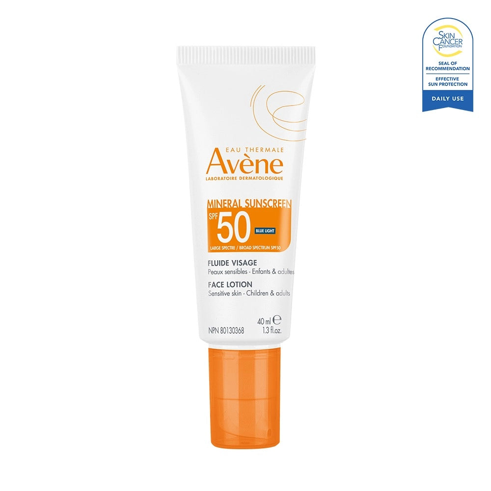 Avene-Mineral Sunscreen spf 50 Blue Light-1.3 fl oz 50ml