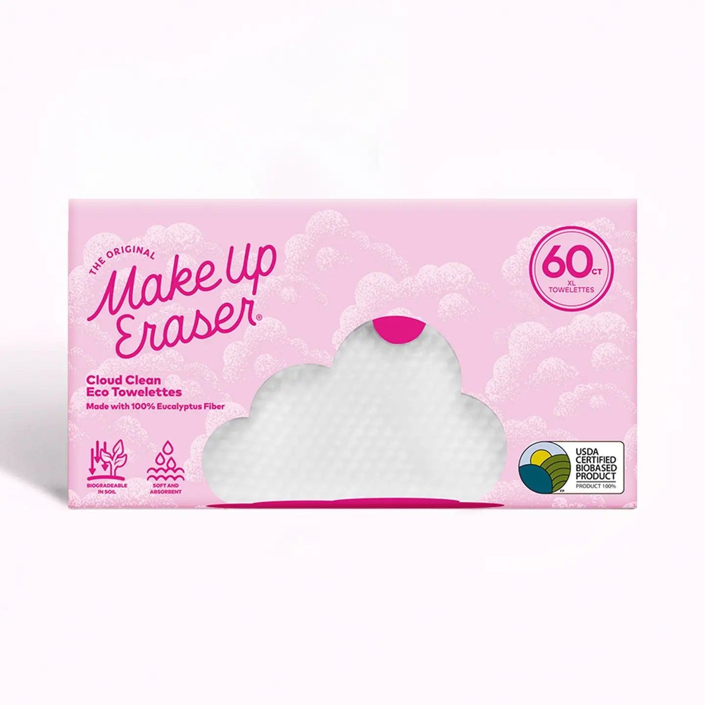Make Up Eraser-Cloud Clean Eco Towelettes