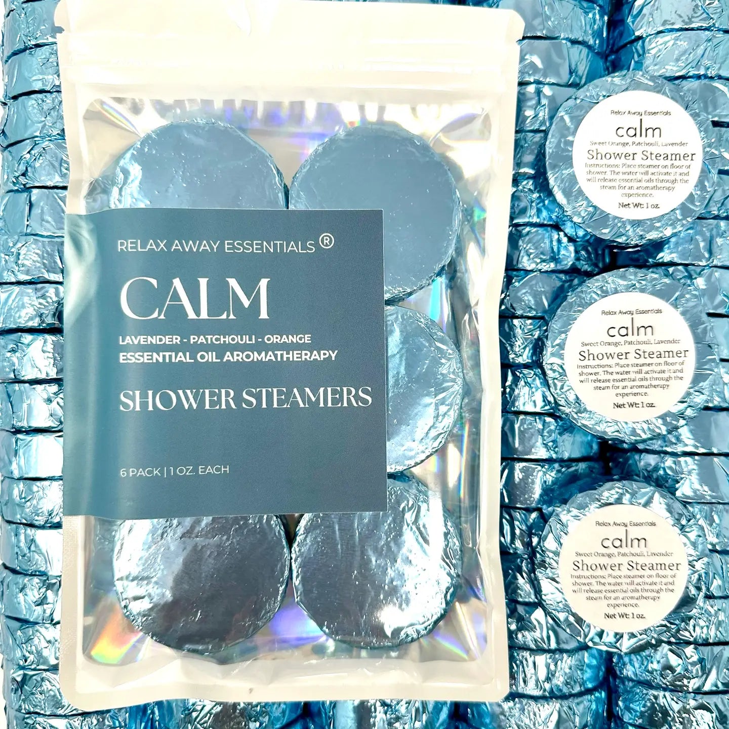 RAE-Calm Shower Steamers 6 Count