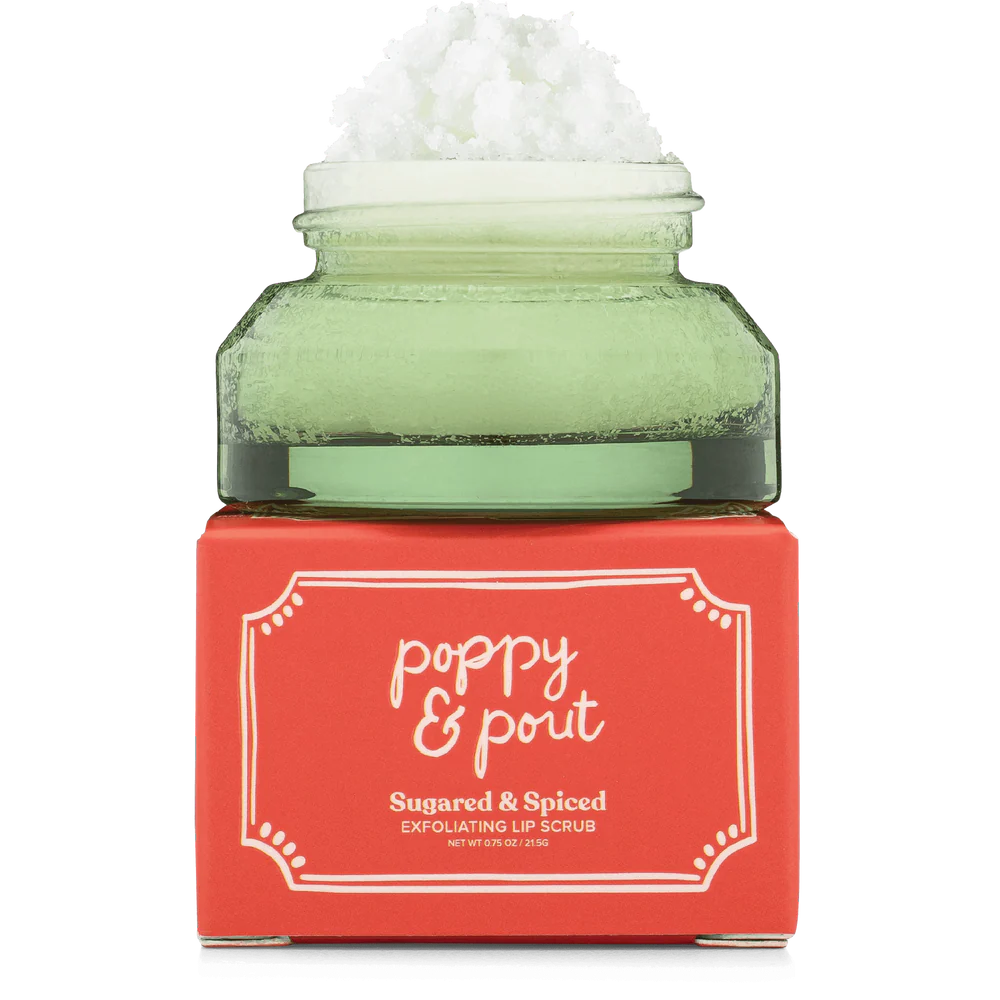 Poppy & Pout Sugared & Spiced Lip Scrub