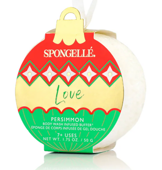 Spongelle-Ornament Love (Persimmon)