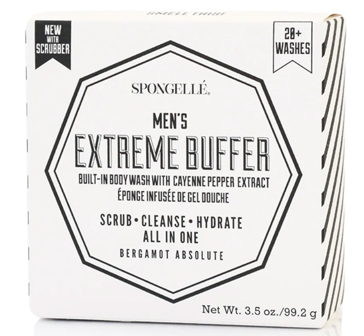 Spongelle-Men's Extreme Buffer(Bergamont Absolute)